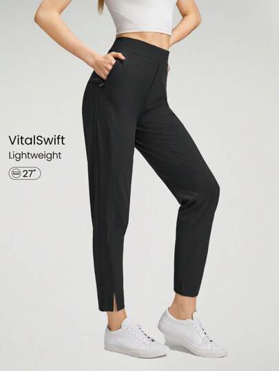 GLOWMODE VitalSwift 快乾 超輕量修身口袋裂紋褲 日常休閒夏款