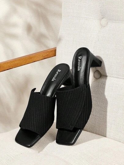 Ressula Sandali da donna con tacco alto alla moda e confortevoli