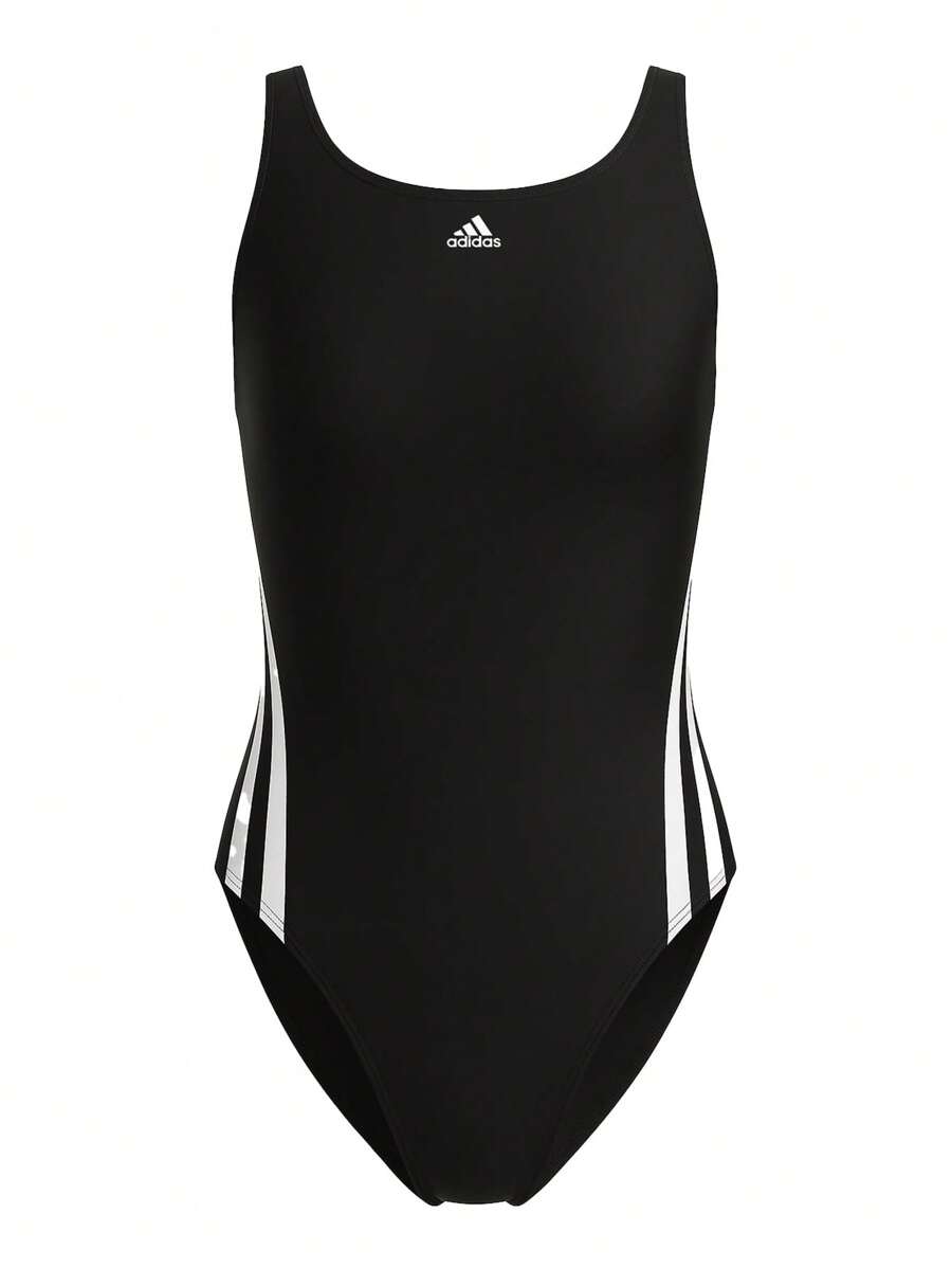 Adidas SWIMSUIT - Black / White - View 1