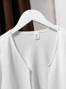 Sparklyn Tween Girls Casual Cardigan, Suitable For Outerwear, Can Be Layered Over Dresses And Jackets Fall Winter - White - View 5