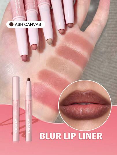 SHEGLAM Cloudline Blur 唇線筆-Ash Canvas 品牌 美容 化妝 化妝品 適合女性與女孩 完美搭配冬季春季 Y2K 時尚 流行 生日 情人節禮物 假期 派對準備就緒 最佳顏色