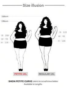 SHEIN PETITE CURVE 大码女装夏季秋季返校节2000年代风格旧钱机场可爱Y2K街头服饰卡哇伊垃圾韩式不对称腰线口袋宽松破洞阔腿休闲蓝色牛仔裤 - 藍色 - 查看 3