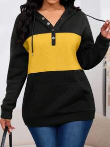 INAWLY Women's Colorblock Drawstring Hoodie,Long Sleeve Tops Graduation,Back To School Outfits,Graduation,Teacher Outfits For Women,Back To School Fall Cloth For Women - Multicolor - View 1