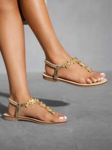 CUCCOO SZL Women Summer Flat Sandals, Fashionable Ladies Beach Flip Flops