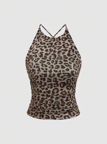 Sweetra 女装夏季欧美时尚纯色两件套休闲露背上衣