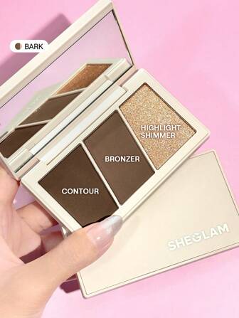 Palette De Maquillage Trio Hero Face-Poudre Sculptante Multi-Usage à Double Usage Pour Contours D'éCorce Marque Beauté Visage Maquillage CosméTique Pour Femmes Filles Parfait Pour Hiver IdéAl Pour Y2K ÉLéGant Mode Adapté Pour Anniversaire Xmas Cadeau FêTe PrêT Meilleure Couleur