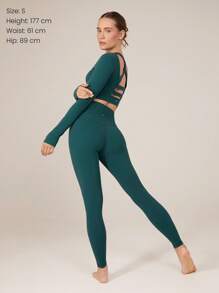 GLOWMODE 26" FeatherFit™ High Expectations Super High-Waist Pocket Leggings Gym