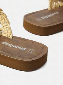 Styleloop Women's Flat Sandals, Boho Style, Retro American, Bohemian, Western, Music Festival, Party, Beach, Vacation