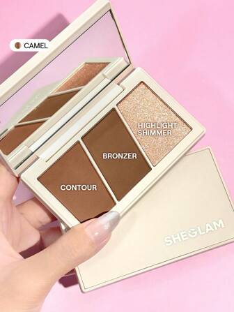 Palette De Maquillage Trio Hero Face-Camel Contour-Poudre Sculptante Multi-Usage à Double Usage Marque Beauté Visage Maquillage CosméTique Pour Femmes Filles Parfait Pour Hiver IdéAl Pour Y2K ÉLéGant Mode Adapté Pour Anniversaire Xmas Cadeau FêTe PrêT Meilleure Couleur