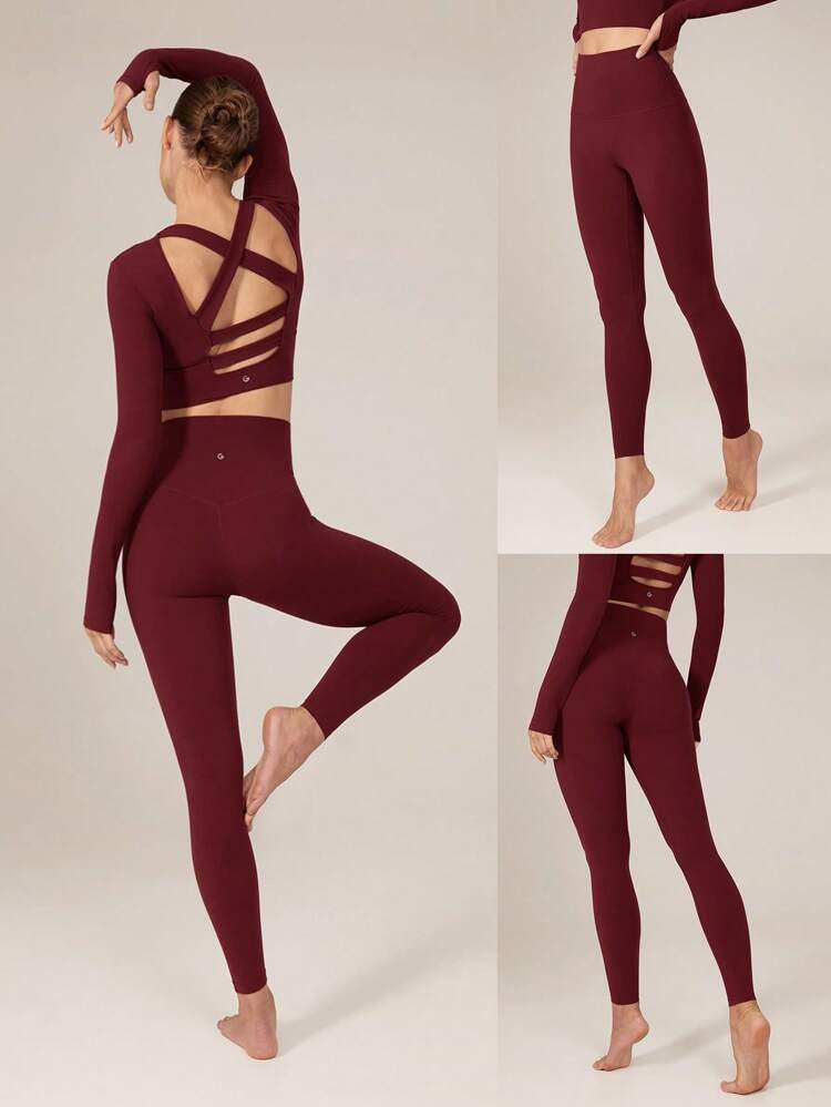 26-calowe legginsy FeatherFit™ High Expectations z bardzo wysokim stanem i kieszeniami