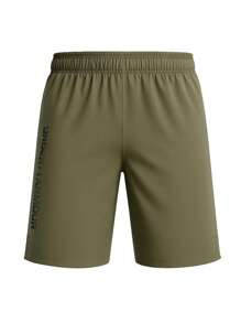 Under Armour UA WOVEN WDMK SHORTS - Khaki - View 1