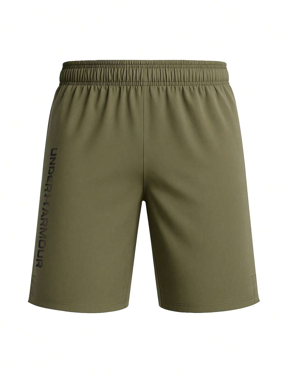 Under Armour UA WOVEN WDMK SHORTS - Khaki - View 1