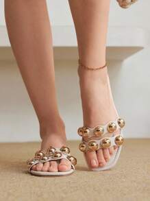 Styleloop Women's Flat Sandals, Vacation Style BOHO Outfit, American Retro Bohemian Western Music Festival Party Outfit