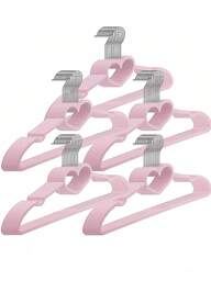 SHEIN 5 Parça Kalp Askılar Sevimli Askılar 360 Derece Dönebilen Kancalı Ağır Hizmet Tipi Elbise Askısı Yetişkinler İçin Ceket, Pantolon, Gömlek, Takım Elbise, Elbise Odası Dolap Dekoru İçin Askılar