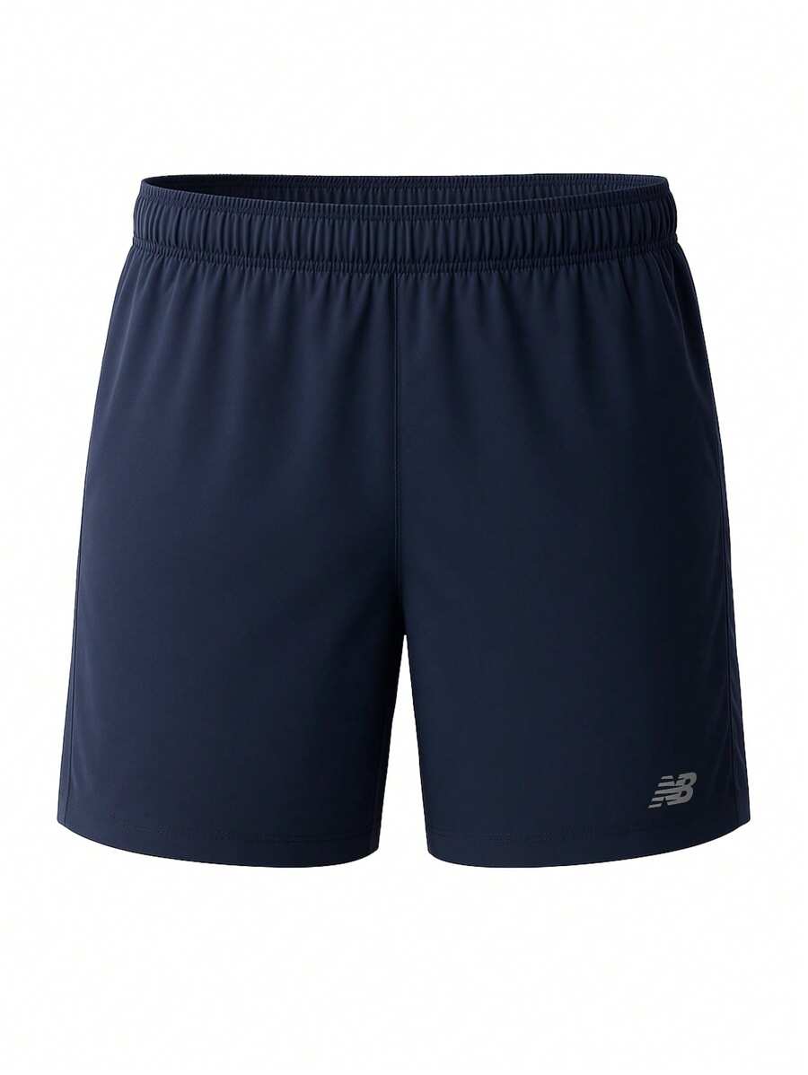 New Balance Core Run 5 Inch Short - ECLIPSE (ECL) - Blue - View 1