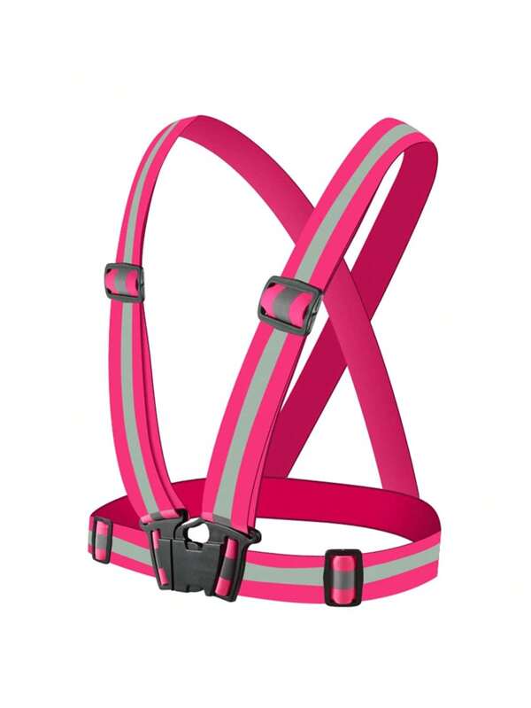 SHEIN 1PC Night Walking Reflective Vest Reflective Vest Traffic Reflective Clothing Reflective