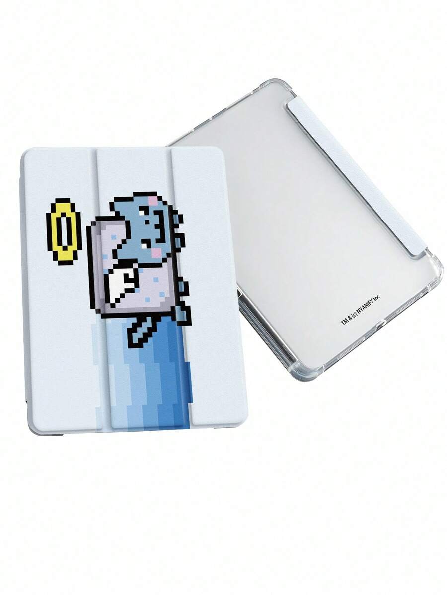 Nyan Cat X SHEIN 时尚可爱卡通猫咪印花便签盒 - 彩色 - 查看 1