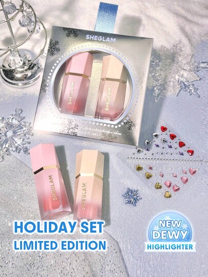 مجموعة هدايا متوهجة احتفالية-طقوس الورد وقلب زجاجي ديكور عيد الحب هدية حب الشتاء مكياج الحفلات الشاطئ السفر العطلات التخييم في الهواء الطلق هدية الورد فتاة الموضة رأس السنة مستحضرات التجميل تنكر أفضل رحلة المهرجانات اللون خيال الحرم الجامعي المدرسة سحر أجواء الصين حمره علامة تجارية جمال مكياج مستحضرات تجميل للنساء الفتيات مثالي لفصل الخريف الشتاء مثالي ل- Y2K أزياء أنيقة هدية حفلة جاهز أفضل لون