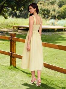 Vintamour 复古优雅女式刺绣碎花连衣裙，口袋腰带，休闲节日连衣裙，度假服装，女式婚礼宾客连衣裙，女式返校生日连衣裙，女式优雅生日连衣裙，女式度假服装，女式优雅连衣裙，返校服装，秋季女装，女式休闲连衣裙，度假连衣裙，秋季服装，女式教堂连衣裙，女式教堂服装，女式节日服装