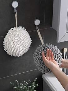 SHEIN 1pc Chenille Hand Towel In Random Colors