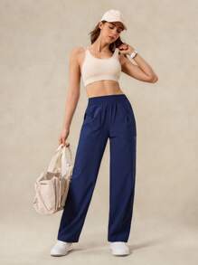 OutZeal Women Stretch Multi Pockets Straight Leg Outdoor Pants Hiking Camping Climbing - Navy Blue - View 6