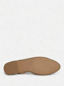 Ressula Women's Fashionable Minimalist Flat Sandals, Summer - Apricot - View 4