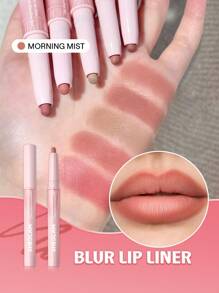 SHEGLAM Cloudline Blur Lip Liner-Morning Mist Lip Combo Brand Beauty Makeup Face Paint Cosmetic For Women Girls Perfect For Spring Summer Ideal For Y2K Fancy Fashion Suitable For Birthday Mother'S Day Gift Rave Party Ready Best Color - Morning Mist - View 1