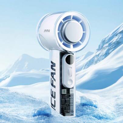 Quạt cầm tay mini Turbo di động với màn hình hiển thị kỹ thuật số, quạt cá nhân mini sạc USB, pin 3000mAh, làm mát tốc độ cao, lý tưởng cho du lịch/cắm trại/hoạt động ngoài trời.