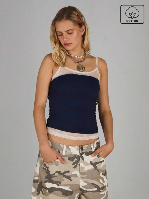 COUREZ Top Bandeau cu două straturi / Ținute de vară pentru femei Y2K Topuri de vară Haine de vară Casual Bumbac Bumbac Vintage