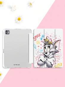 TOM & JERRY X SHEIN 带有字母和卡通图案的可爱便笺簿 - 彩色 - 查看 2