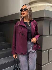 Siren Gaze Women Fall Long Sleeve Lightweight Cropped Jacket, Old Money Style Back To School Teacher Winter Autumn Jacket