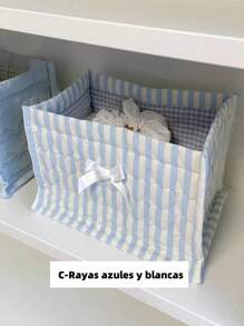 1 Giỏ đựng đồ ren, Giỏ đựng quần áo, Giỏ đựng đồ để bàn, Giỏ, Giỏ đựng đồ trang điểm và da, Giỏ dã ngoại di động, Túi đựng đồ cao cấp - Nhiều màu - Xem 9
