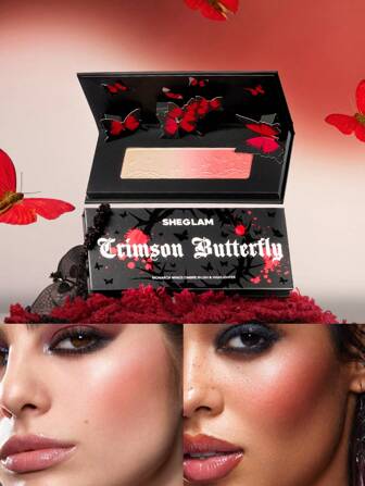 Rubor Y Polvo Iluminador Monarch Wings Ombré Rubor En Polvo Suave Maquillaje Grunge De Halloween Pigmento Natural GóTico Maquillaje Facial No Graso Y Difuminable GraduacióN CumpleañOs Vacaciones Verano OtoñO Y2K Elegante Moda Mujeres NiñAs Maquillaje CosméTico Belleza Fiesta Playa Viaje Camping Aire Libre Escuela Campus ExcursióN Festivales DecoracióN Regalo Presente Rosa Chica Cosplay Mejor Color Encanto Vibra