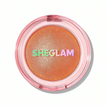 SHEGLAM Glowchi Bouncy Highlighter-Red Bean Brand Beauty Makeup Face Paint Cosmetic For Women Girls Perfect For Spring Summer Ideal For Y2K Fancy Fashion Suitable For Birthday Mother'S Day Gift Rave Party Ready Best Color