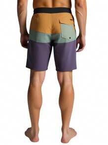 Quiksilver Surf Silk - Color Block Boardshorts Men Beach Shorts