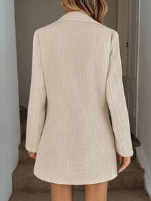 Easowa Fall Khaki Thick Woolen Overcoat For Women, Autumn/Winter Classy Fall For Women Autumn Clothes  Winter Clothes For Women  Women's Winter Coat Chic Fall Clothes For Women Autumn Clothes For Women Winter Clothes Women's Winter Coat Halloween Costumes New Year Look