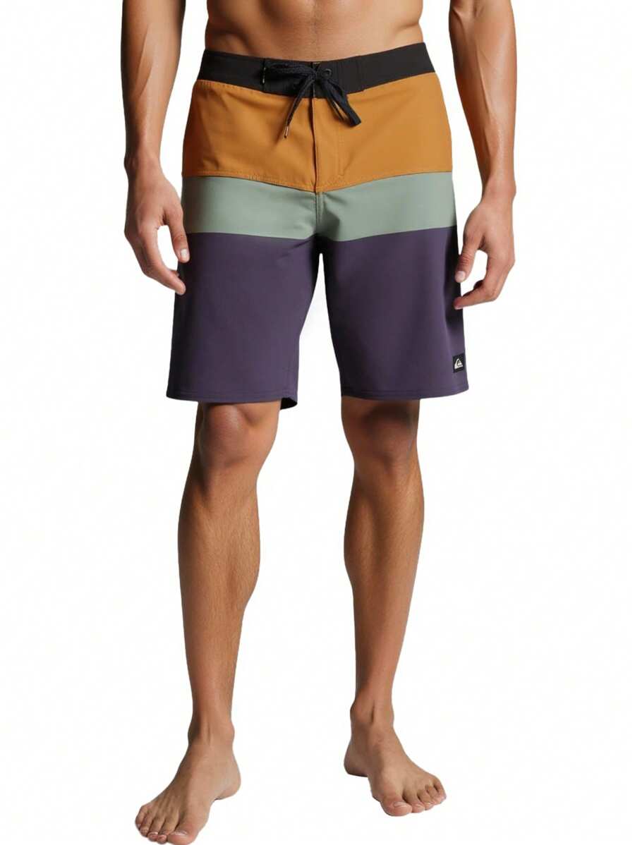 Quiksilver Surf Silk - Color Block Boardshorts Men Beach Shorts