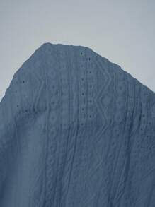 EMERY ROSE Plus Size Women Summer Casual Solid Color Textured Batwing Top,Country Casual Vacation,Simple And Fashionable For Everyday Wear,Summer Tops Women,Vacation Summer Office Wear, Vacation, Summer Festival Boho,Holiday