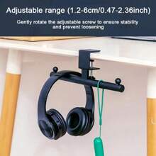 钢制学校背包挂钩,双肩带背包收纳挂钩,多种颜色可选,书桌/办公室配件,无需钻孔,超强承重,返校用品,学生用品,适用于家庭、教室、宿舍、办公室悬挂式架子,返校季节实用挂钩 - 彩色 - 查看 6