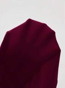 ROMWE MEN Prep Spring/Summer Casual Graphic Pink Men's Loose Short Sweatshirt With Shiny Sequin Decor, Streetwear, Fall, Y2K - Hot Pink - View 6