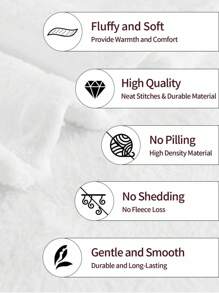 ROMWE Kawaii 1pc One Flannel Printed Throw Blanket In A Dark Style. It Is Soft And Comfortable, Featuring A Skull Print Pattern. It Can Be Used As A Bed Cover, Sofa Cover, Outdoor Throw Blanket, Bedroom Blanket, Office Blanket, Or Student Blanket. It Also Creates A Festive Atmosphere And Makes A Great Festival Gift. - Multicolor - View 5