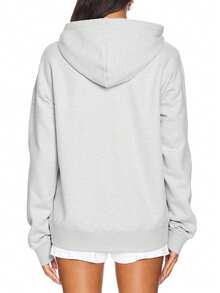 Champion Sports Sweatshirts Classic Fit Soft Versatile Casual Home Weekend 117529-EM021 - 灰色 - 查看 2