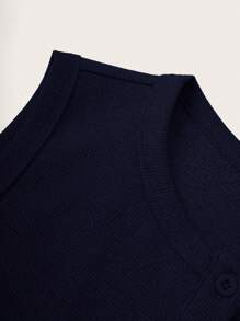 SHEIN BASICS Top tipo tank ajustada de unicolor talla grande