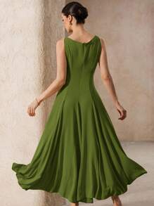 Aveloria Rosie 全新法式度假优雅淑女魅力露肩镂空花卉装饰褶饰腰部飘逸连衣裙