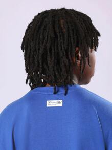 SUMWON T-shirt décontracté surdimensionné Samicon Studios Beverly Hills avec logo imprimé. Vêtement essentiel de mode pour jeunes garçons, style streetwear, confort quotidien pour ados