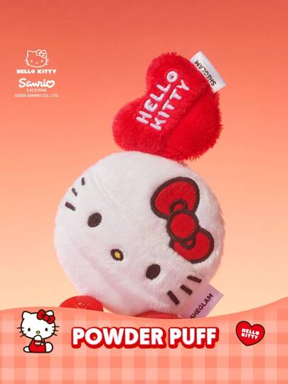 Hello Kitty｜SHEGLAM 丘比特可愛粉撲 品牌 美容 化妝 化妝品 適合女性與女孩 完美搭配冬季 Y2K 時尚 流行 生日禮物 假期 派對準備就緒 最佳顏色
