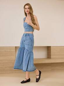 MOTF PREMIUM COMFORTABLE MINIMALIST MARY JANE FLAT SHOES FOR WOMEN, VERSATILE FOR COMMUTE, SUITABLE FOR HALLOWEEN FOR CHRISTMAS - Black - View 9