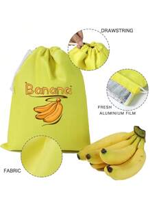 1/3 香蕉储存袋，蔬菜保鲜袋，防熟，香蕉储存保鲜袋，轻便便捷的香蕉袋，番茄和生菜袋，可水洗，耐用，厨房用品，厨房用具，最便宜的物品 - 彩色 - 查看 8