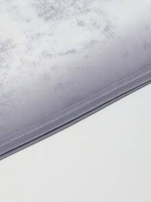 Manfinity Homme Camiseta de manga corta casual de hombre con estampado numérico y efecto tie-dye, para verano