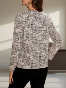 Editum 女款秋季百搭缺口领上衣